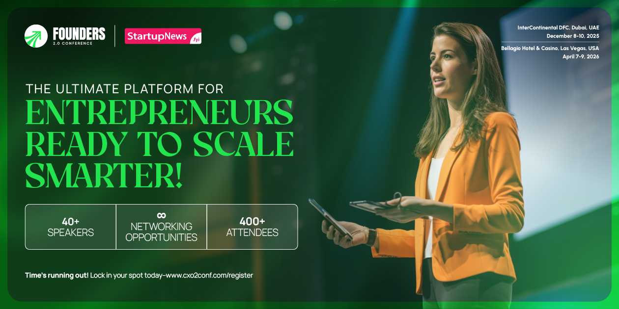 Founders 2.0 Conference | Dubai | 8-10 December