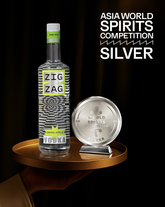 ZigZag Vodka wins Big at the Asia World Spirits Competition