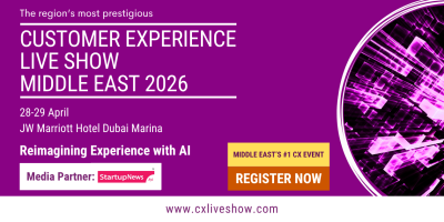 Customer Experience Live Show Middle East 2026 | Dubai | 28-29 April Customer Experience Live Show Middle East 2026 | Dubai | 28-29 April
