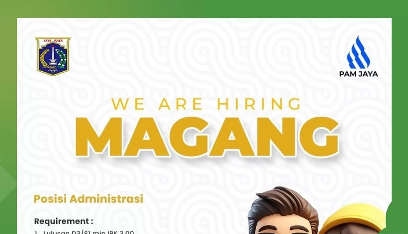 magang pam jaya 2025